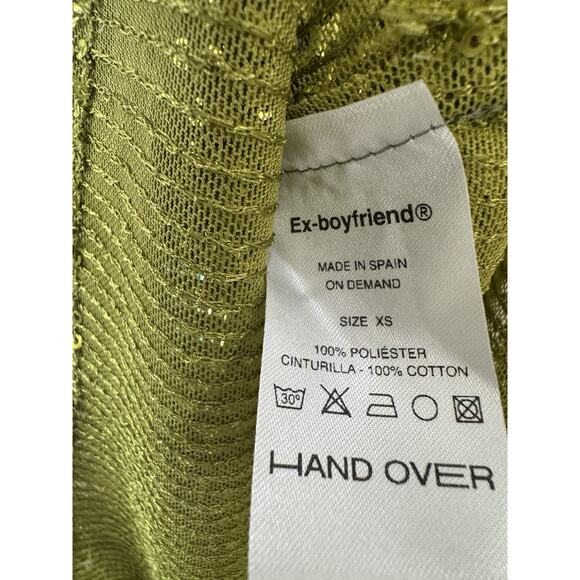 Sparkling Gold Mini Dress - Picture 4 of 4